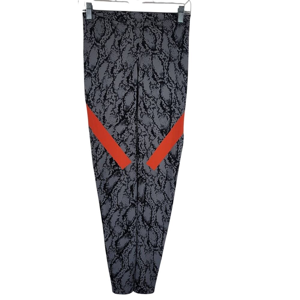Adidas by Stella McCartney Alphaskin 360 Snake Print Women's Leggings S